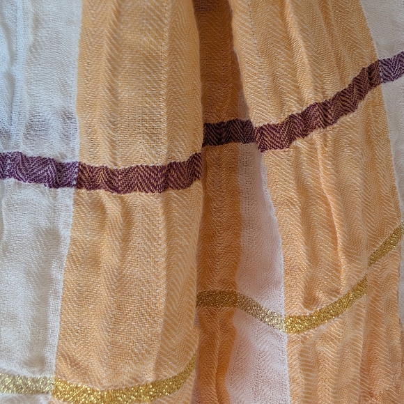 Anthropologie Holding Horses Clementine Plaid Maxi Dress Small Boho Sundress - Picture 13 of 16